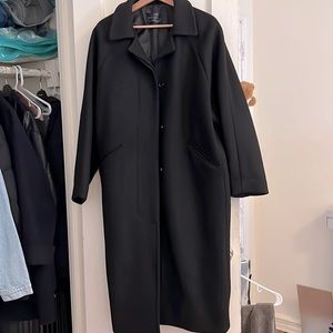 Korean Brand Long Oversized Coat